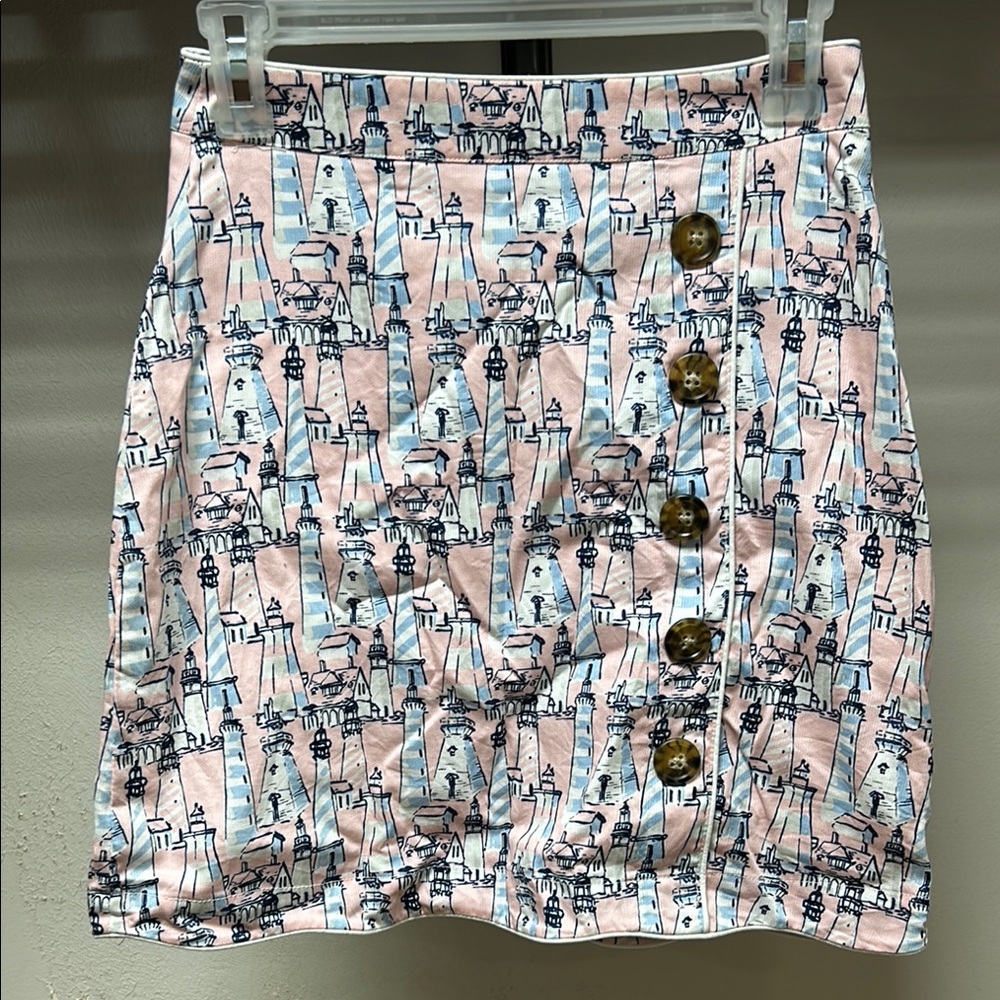 Lauren James Black and White Ruched Pencil Mini Skirt